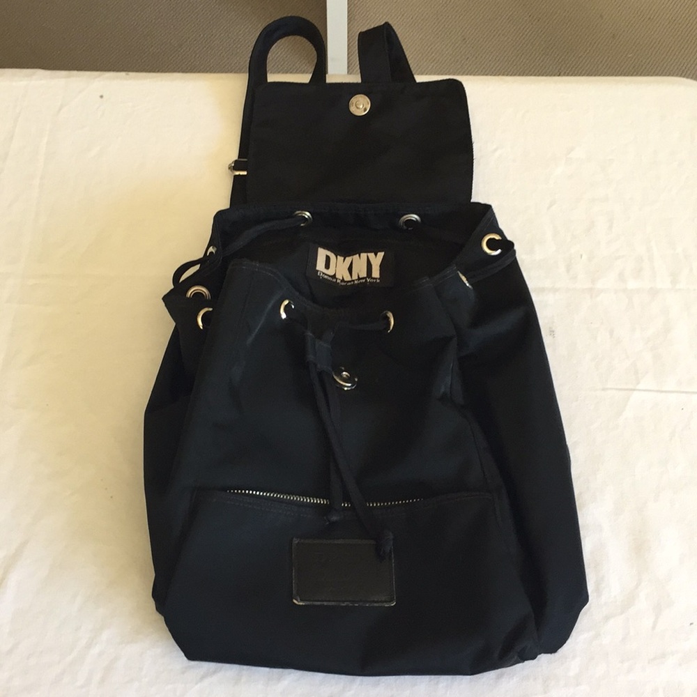 Dkny black backpack